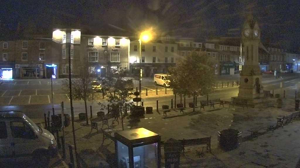 Thirsk webcam overlooking the Market Place