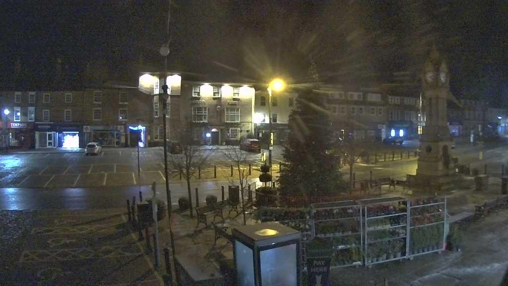 Thirsk webcam overlooking the Market Place