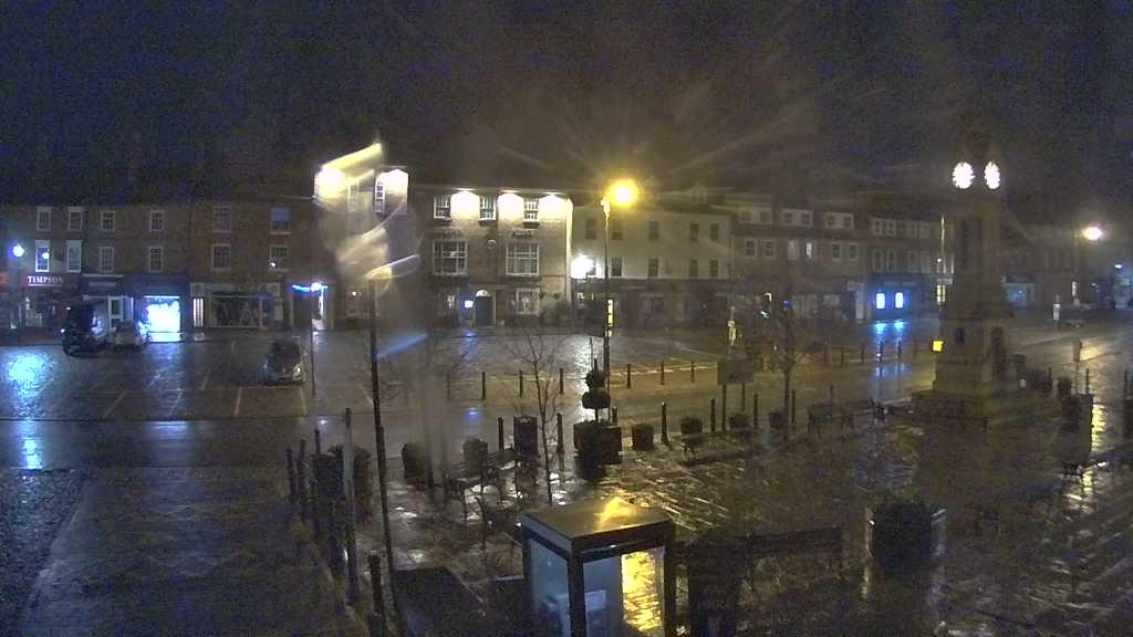Thirsk webcam overlooking the Market Place