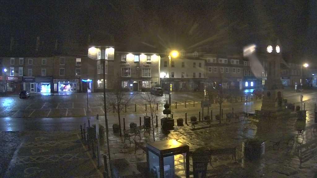 Thirsk webcam overlooking the Market Place