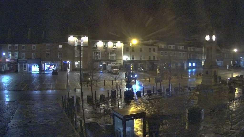 Thirsk webcam overlooking the Market Place