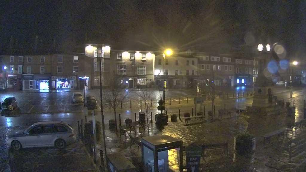 Thirsk webcam overlooking the Market Place