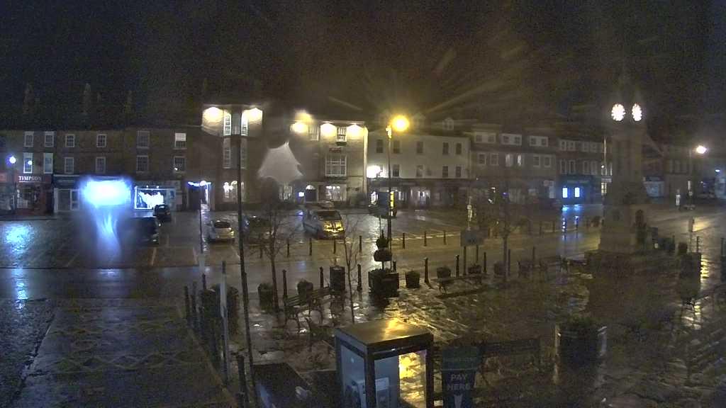 Thirsk webcam overlooking the Market Place