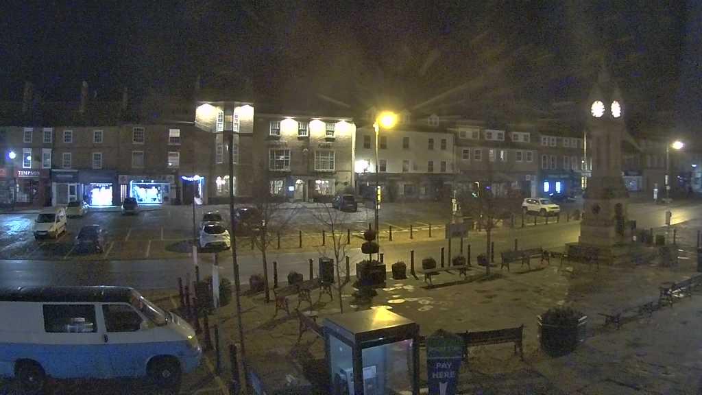 Thirsk webcam overlooking the Market Place