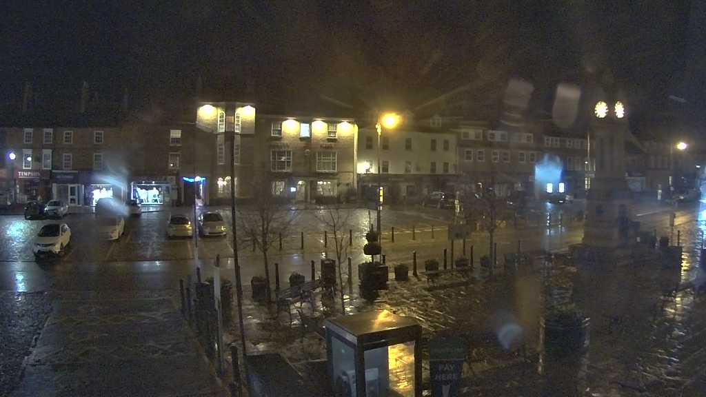 Thirsk webcam overlooking the Market Place