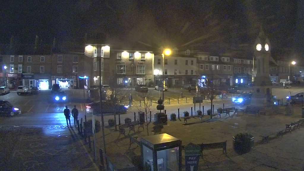 Thirsk webcam overlooking the Market Place