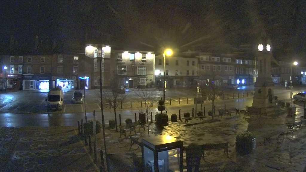 Thirsk webcam overlooking the Market Place