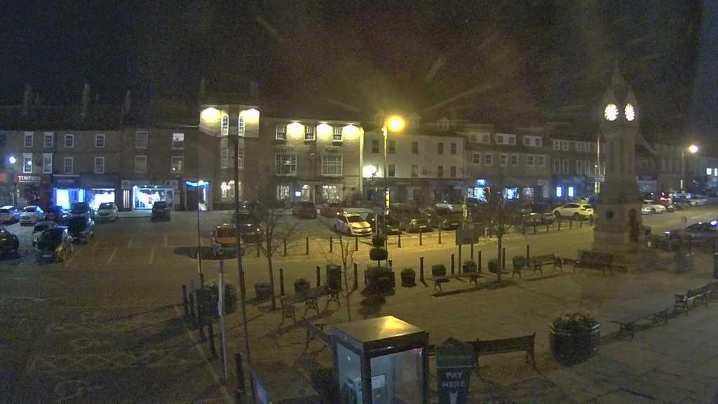 Thirsk webcam overlooking the Market Place