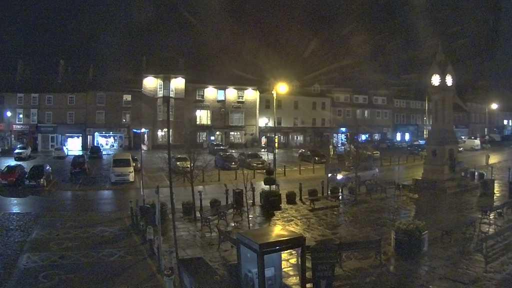Thirsk webcam overlooking the Market Place