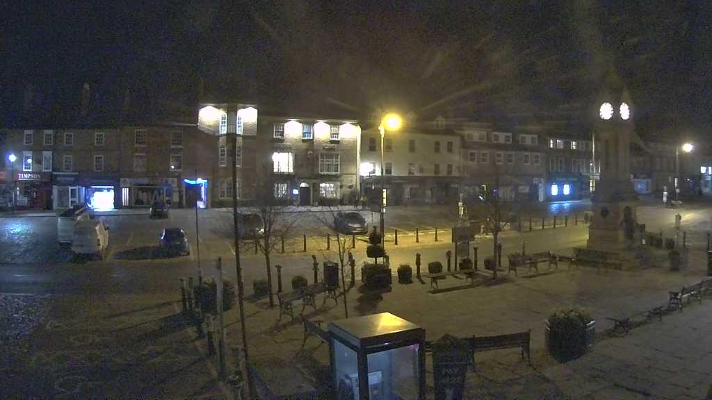 Thirsk webcam overlooking the Market Place