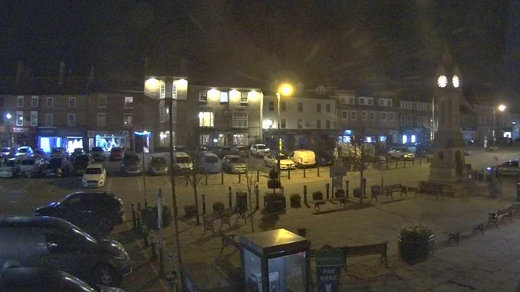 Thirsk webcam overlooking the Market Place