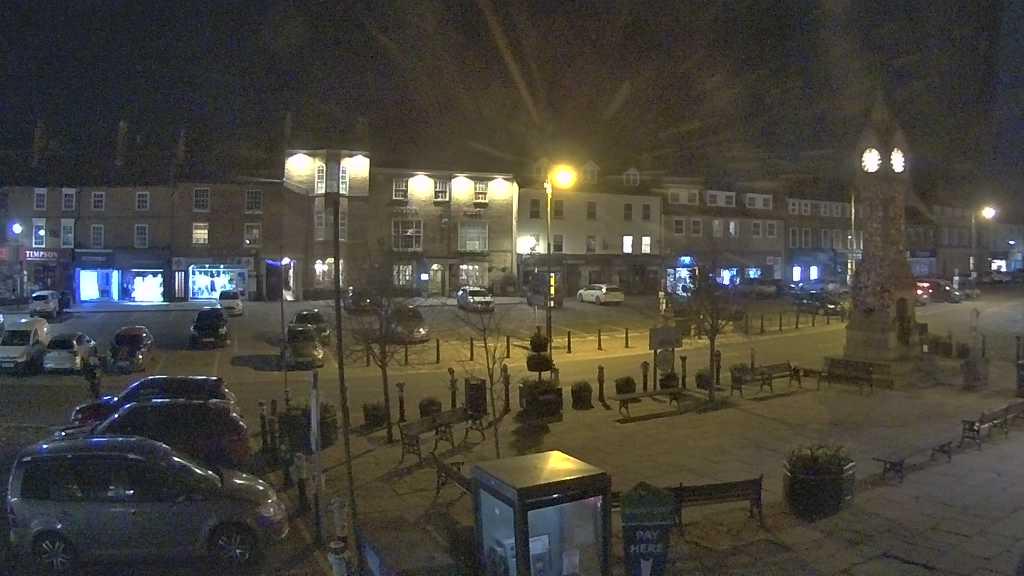 Thirsk webcam overlooking the Market Place