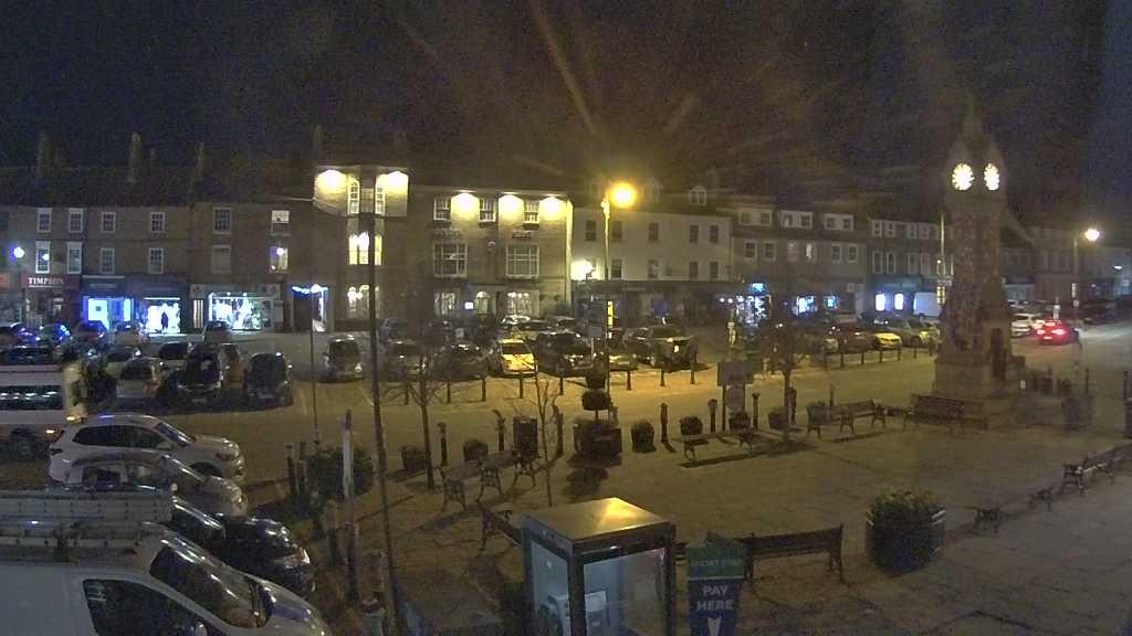 Thirsk webcam overlooking the Market Place