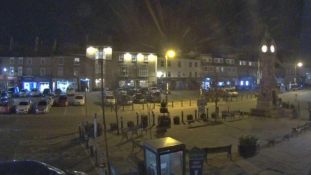 Thirsk webcam overlooking the Market Place