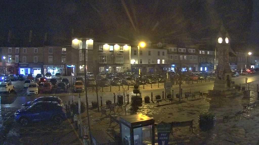 Thirsk webcam overlooking the Market Place