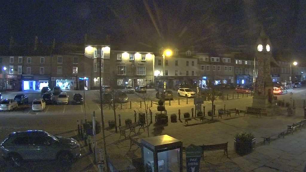 Thirsk webcam overlooking the Market Place