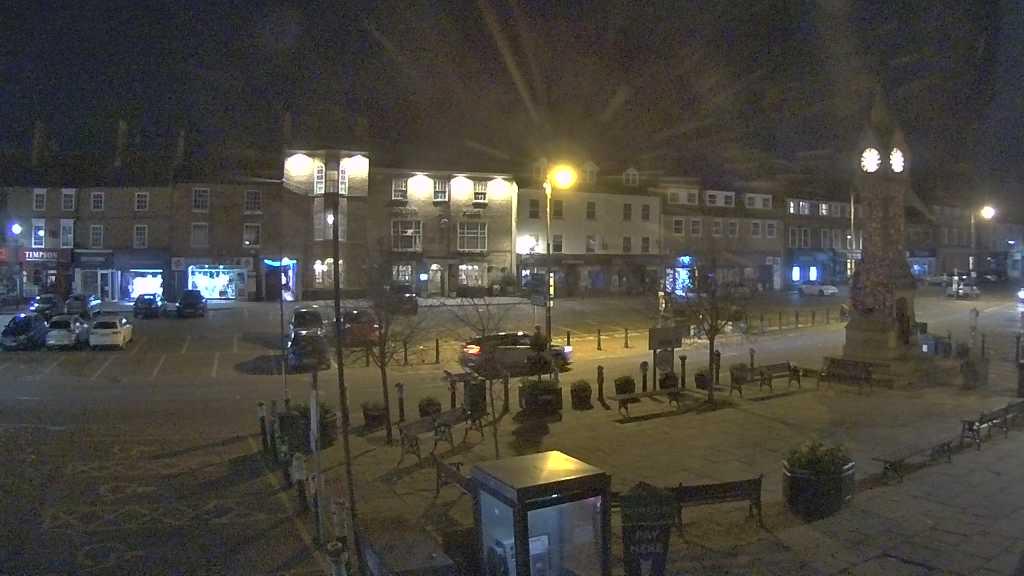 Thirsk webcam overlooking the Market Place