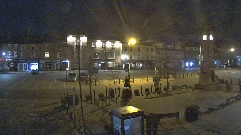 Thirsk webcam overlooking the Market Place