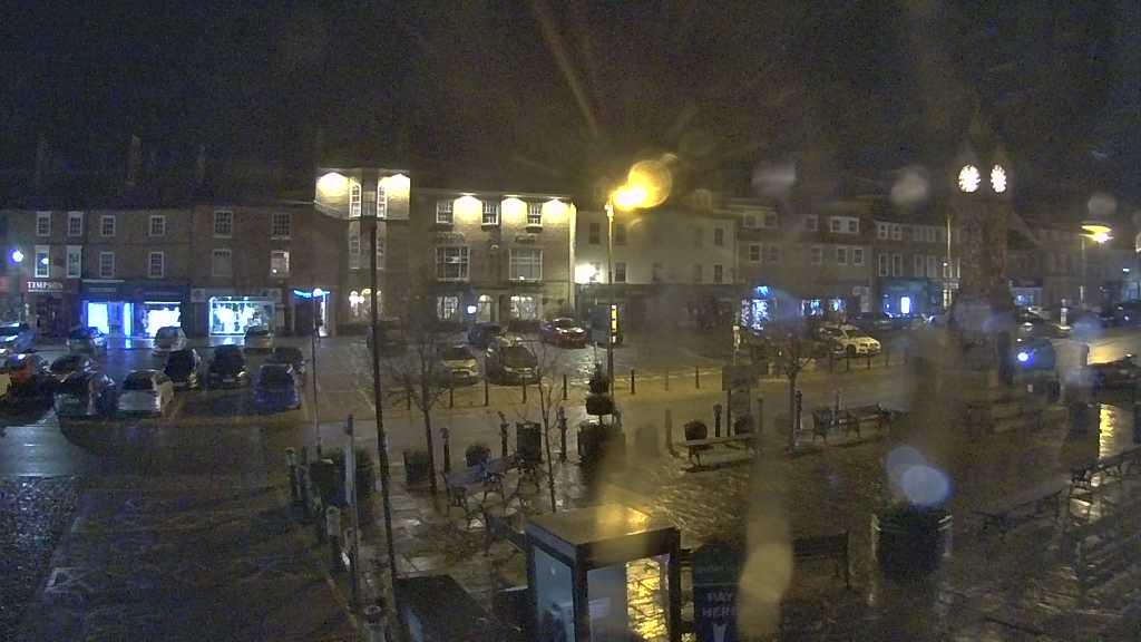 Thirsk webcam overlooking the Market Place