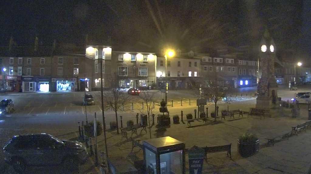 Thirsk webcam overlooking the Market Place