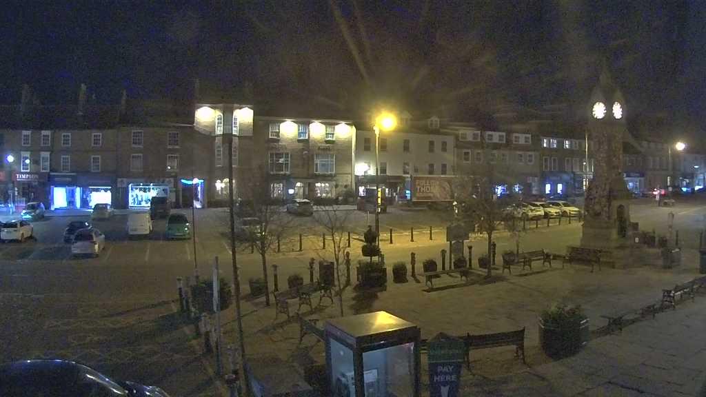 Thirsk webcam overlooking the Market Place
