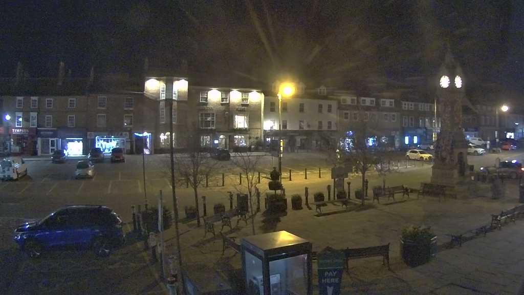 Thirsk webcam overlooking the Market Place