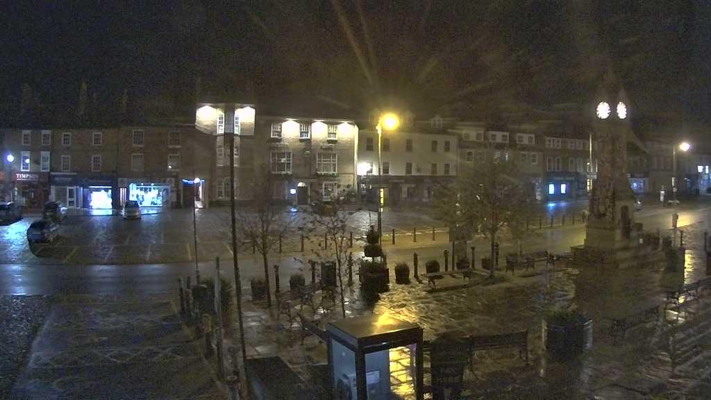 Thirsk webcam overlooking the Market Place