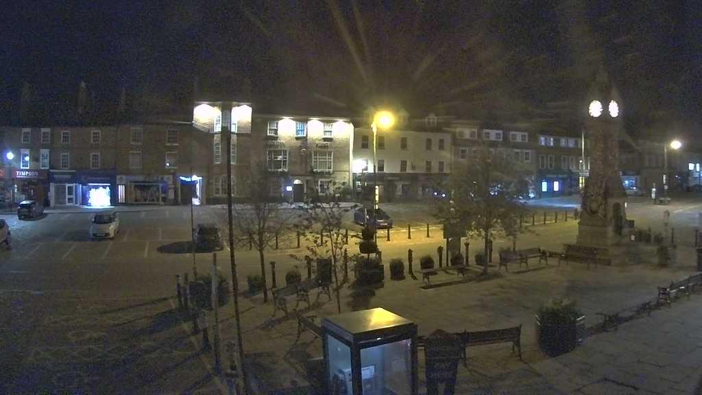 Thirsk webcam overlooking the Market Place