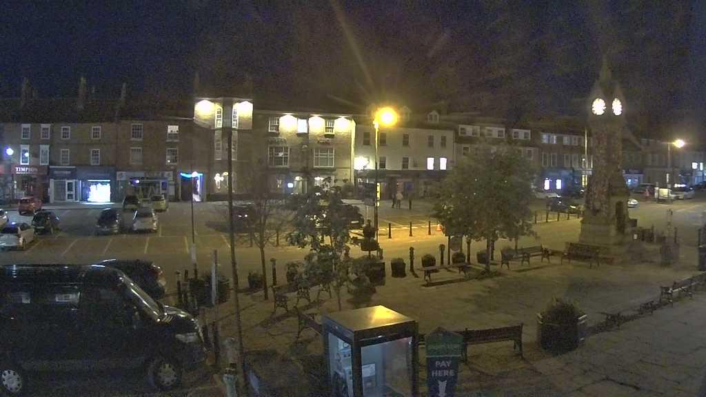 Thirsk webcam overlooking the Market Place