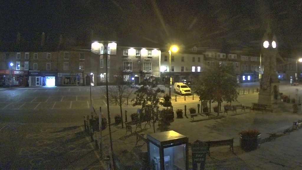Thirsk webcam overlooking the Market Place